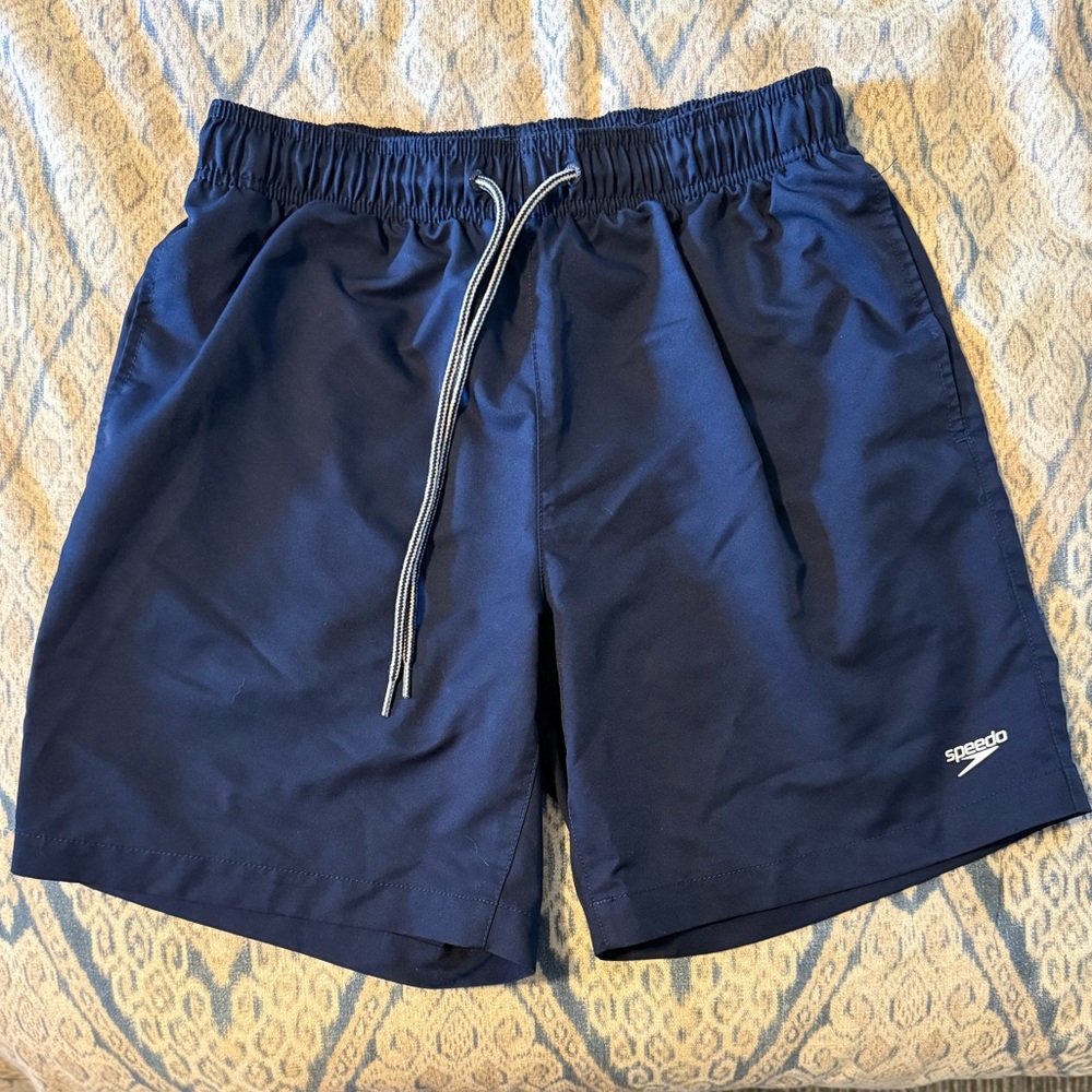 Speedo navy Swim Trunks